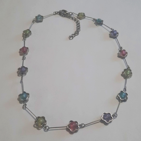 Jewelry - Vintage 90's choker necklace with beads and stars